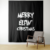Weihnachten - Frohe Weihnachten Wandteppich (Beispiel)