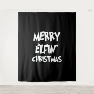Weihnachten - Frohe Weihnachten Wandteppich