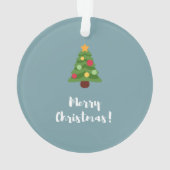 Weihnachten, frohe Weihnachten, Weihnachten Ornament (Rückseite)