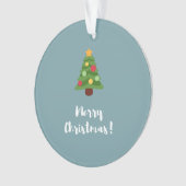 Weihnachten, frohe Weihnachten, Weihnachten Ornament (Vorderseite)