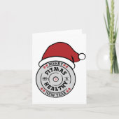 Weihnachten Frohe Weihnachten-Weihnachtsfeiern und Dankeskarte (Vorderseite)