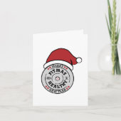 Weihnachten Frohe Weihnachten-Weihnachtsfeiern und Karte (Vorderseite)