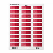 Weihnachten Frohe Weihnachts-Rote Streifen Familie (Vorne)