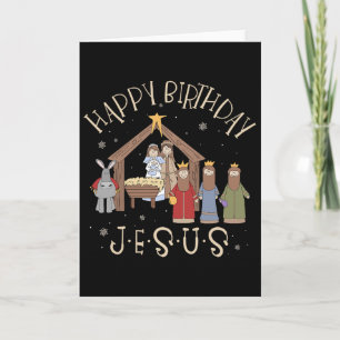Weihnachten Froher Geburtstag Jesus Christus Weihn Karte