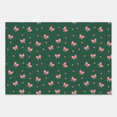 Weihnachten Fröhlich & Hell Geschenkpapier Set (Vorderseite 3)
