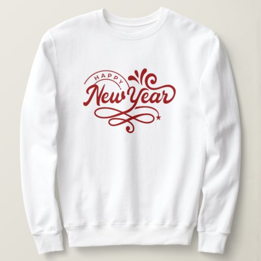 Weihnachten, fröhlich und hell, fröhlich, modern,  sweatshirt (Design vorne)