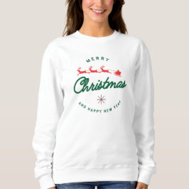 Weihnachten, fröhlich und hell, fröhlich, modern,  sweatshirt