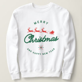 Weihnachten, fröhlich und hell, fröhlich, modern,  sweatshirt