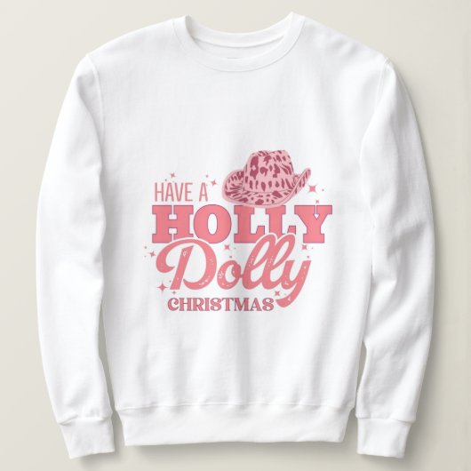 Weihnachten, fröhlich und hell, fröhlich, modern,  sweatshirt (Design vorne)