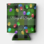 Weihnachten fröhlich und hell leuchten dosenkühler (Vorderseite)