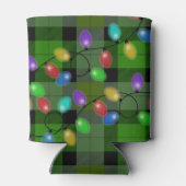 Weihnachten fröhlich und hell leuchten dosenkühler (Rückseite)