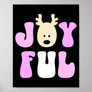 Weihnachten Fröhliche Bunte Festliche Kinder Poster