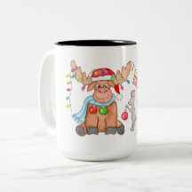 Weihnachten - Fröhlicher Weihnachts-Elch!