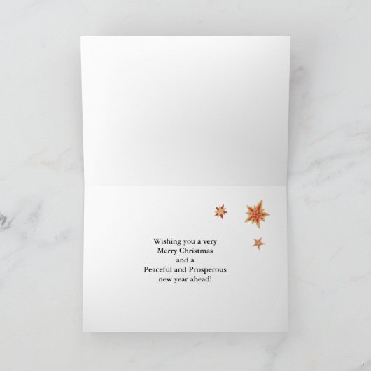 Weihnachten - Fröhliches und helles Textdesign (Innenseite)