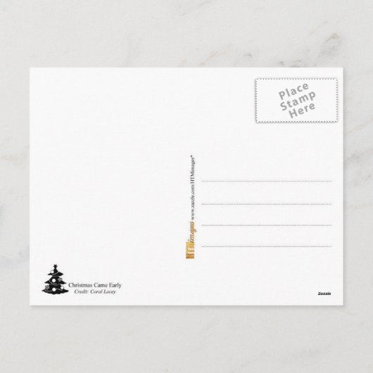 Weihnachten früh (Rückseite)
