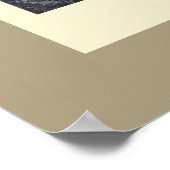 Weihnachten, Früherer Winter mit Eis-Skatern Poster (Ecke)