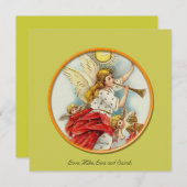 Weihnachten fügen Sie Ihre Foto Grußkarte. (Vorne/Hinten)