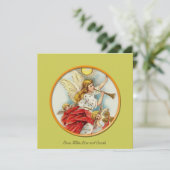 Weihnachten fügen Sie Ihre Foto Grußkarte. (Stehend Vorderseite)