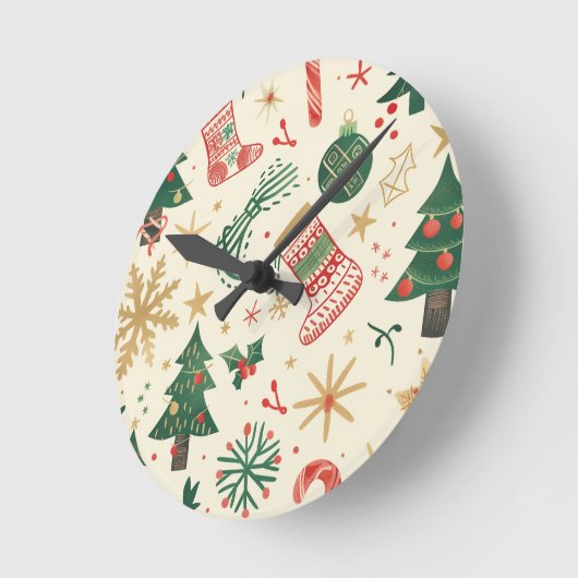 Weihnachten - Füllen Sie Ihre Zuhause - Uhr (Winkel)