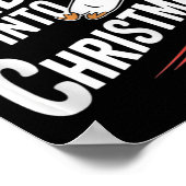Weihnachten - Funny Pinguin Weihnachten Poster (Ecke)