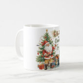 Weihnachten für Angelfreunde Kaffeetasse (Vorderseite Links)