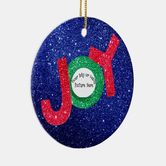 Weihnachten für Baby oder Familienfoto - individue Keramik Ornament (Rechts)