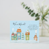 Weihnachten für bewegende Ankündigung - Wir haben  (Stehend Vorderseite)