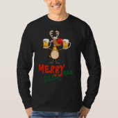 Weihnachten für BIER-Liebhaber - LIT Rudolph T-Shirt (Vorderseite)