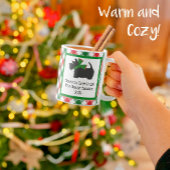 Weihnachten für Black Scottie Kaffeetasse