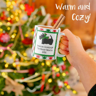 Weihnachten für Black Scottie Kaffeetasse