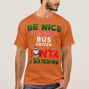 Weihnachten für Busfahrer lustig T-Shirt