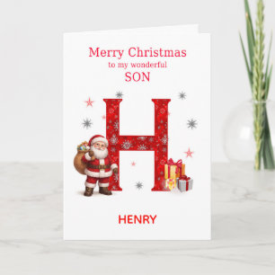 Weihnachten für den Sohn - Namen hinzufügen, der m