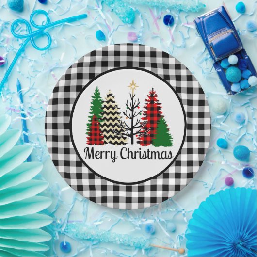 Weihnachten für ein Land Pappteller (Party)