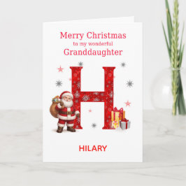 Weihnachten für Enkelin Name hinzufügen 