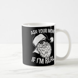 Weihnachten für Erwachsene Fragte deine Mama, wenn Kaffeetasse