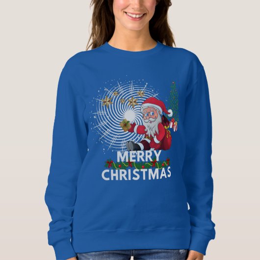 Weihnachten für Frauen Sweatshirt (Vorderseite)