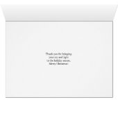 Weihnachten für Freunde, Skateboarder mit Lichtern (Innenansicht Horizontal (Unten))