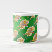 Weihnachten für Grüne Hühner Jumbo-Tasse (Rechts)
