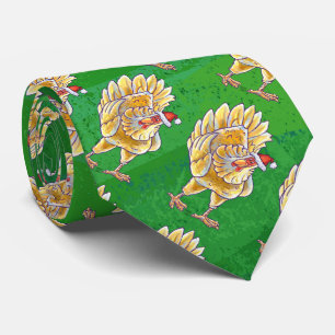 Weihnachten für Grüne Hühner Krawatte