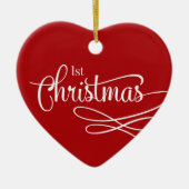 Weihnachten für Haustiere Keramik Ornament (Vorne)