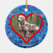 Weihnachten für Hunde oder Katzen Keramik Ornament (Vorne)