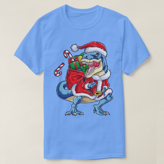 Weihnachten für Jungs Kinder Dinosaurier T rex San T-Shirt (Design vorne)