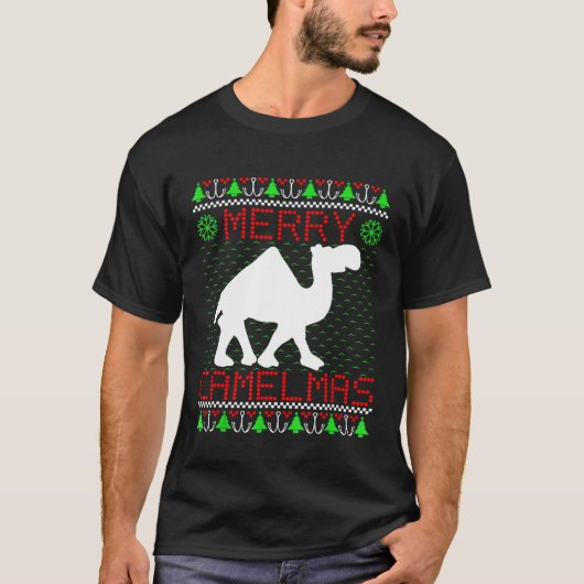 Weihnachten für Kamel T-Shirt (Vorderseite)