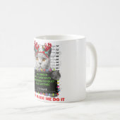 Weihnachten für Katzen Mama Katze Vater Katze Lieb Kaffeetasse (VorderseiteRechts)