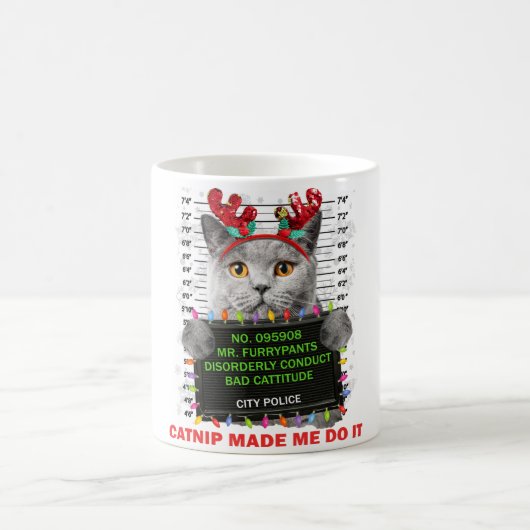Weihnachten für Katzen Mama Katze Vater Katze Lieb Kaffeetasse (Mittel)