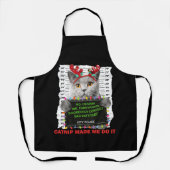 Weihnachten für Katzen Mama Katze Vater Katze Lieb Schürze (Vorderseite)