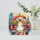 Weihnachten für Katzenliebhaber (Stehend Vorderseite)