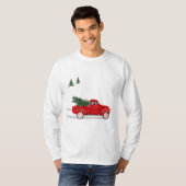 Weihnachten für Männer, Kleiner roter Lkw T-Shirt (Vorne ganz)