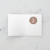 Weihnachten für Meerjungfrauen Karte (Innenseite)