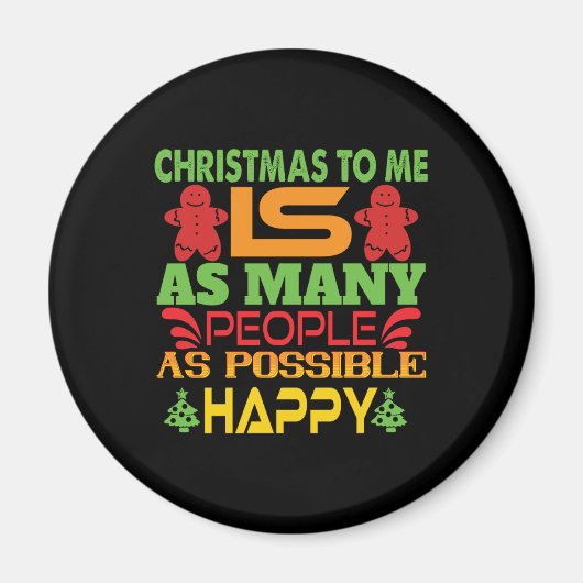 Weihnachten für mich magnet (Vorne)
